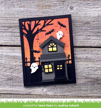 Lawn Fawn - Build-a-House Halloween Add-On