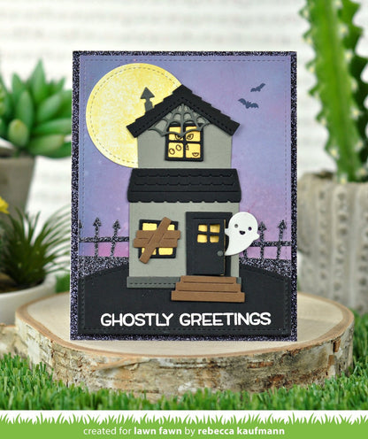 Lawn Fawn - Build-a-House Halloween Add-On