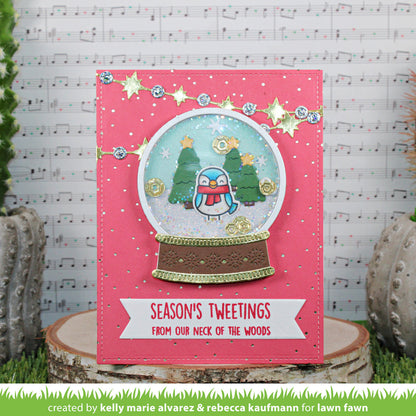 Lawn Fawn - Build-A-Snow Globe