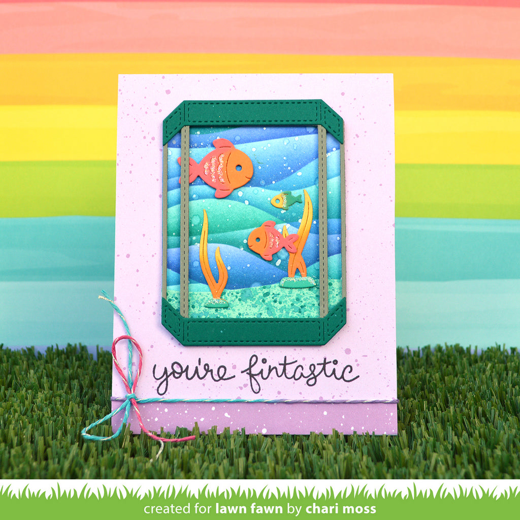 Lawn Fawn - Build-An-Aquarium