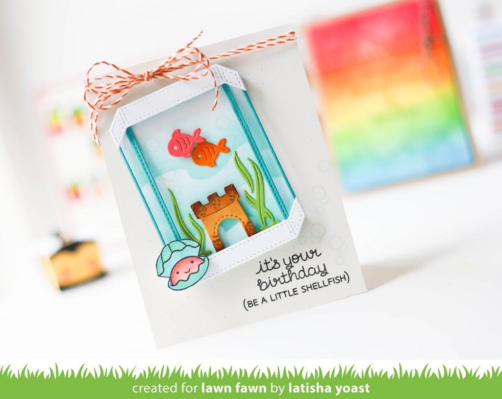 Lawn Fawn - Build-An-Aquarium