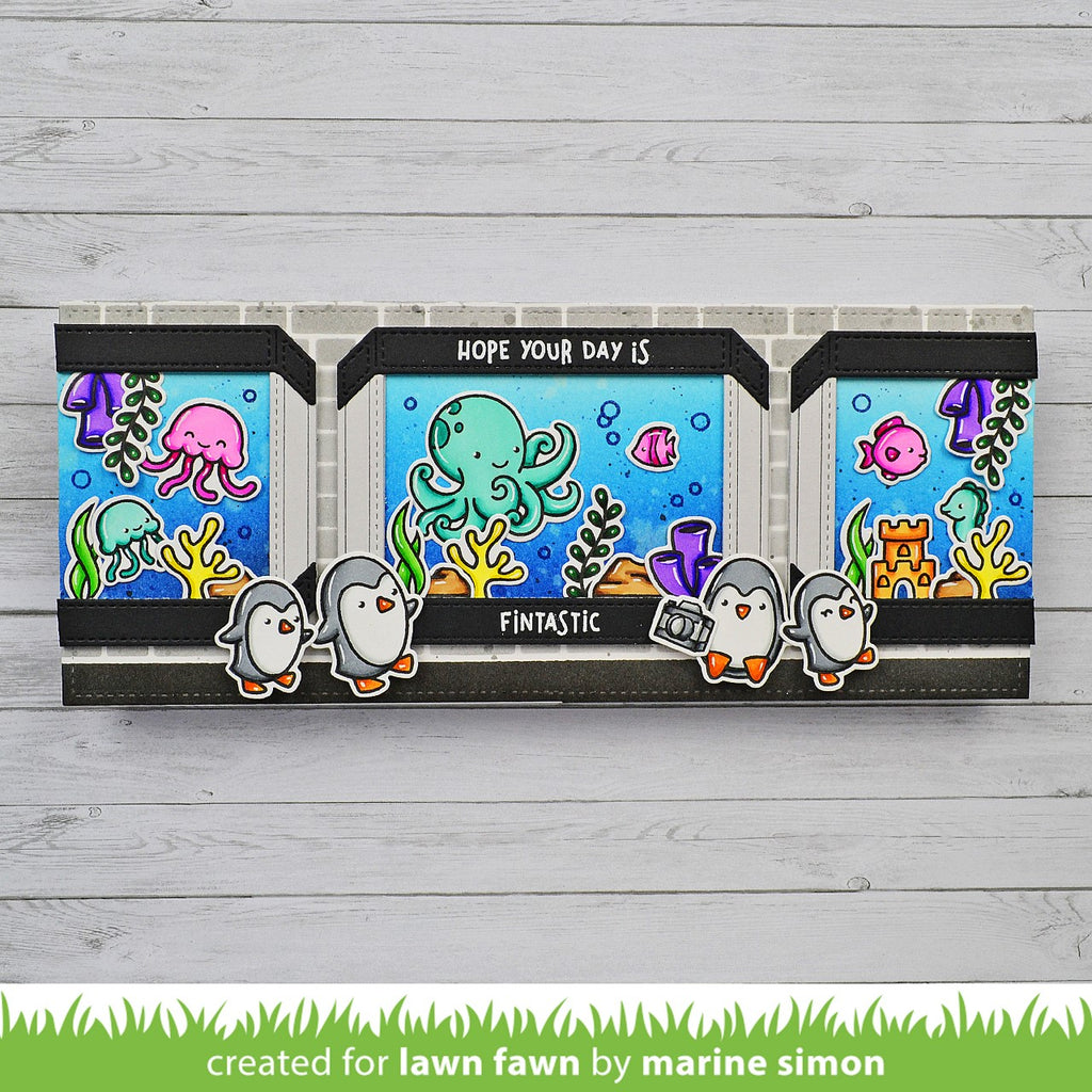 Lawn Fawn - Build-An-Aquarium