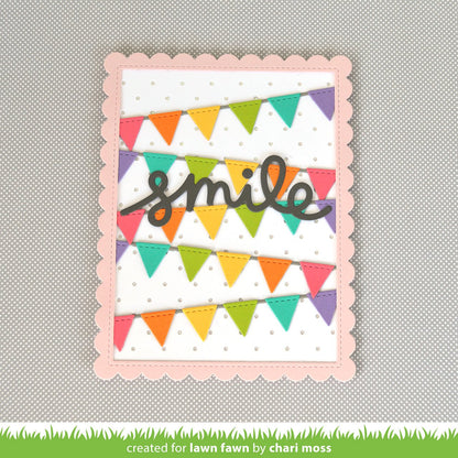 Lawn Fawn - Stitched Scalloped Rectangle Frames
