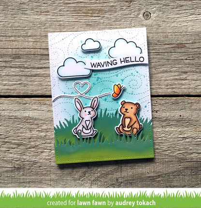 Lawn Fawn - Simple Wavy Banners