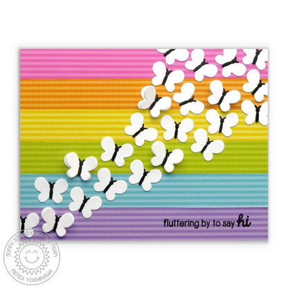 Sunny Studio - Striped Silly Paper Pad 6x6"