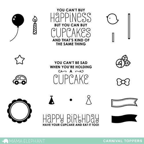 Mama Elephant - Carnival Toppers