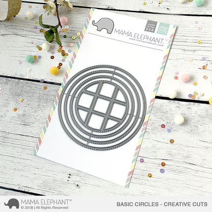 Mama Elephant - Basic Circles - Creative Cuts