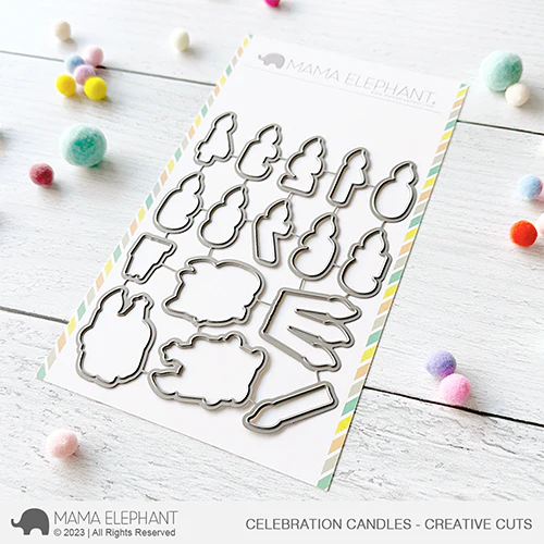 Mama Elephant - Celebration Candles - Creative Cuts