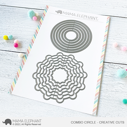 Mama Elephant - Combo Circle - Creative Cuts