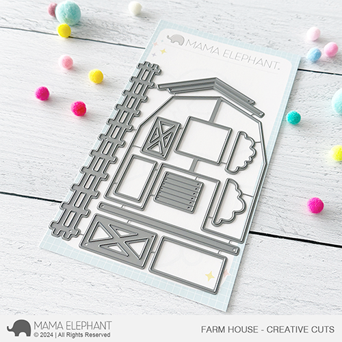 Mama Elephant - Farm House - Creative Cuts