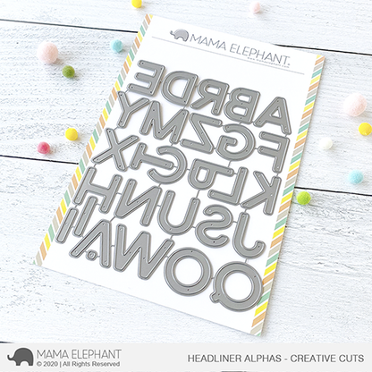 Mama Elephant - Headliner Alphas - Creative Cuts