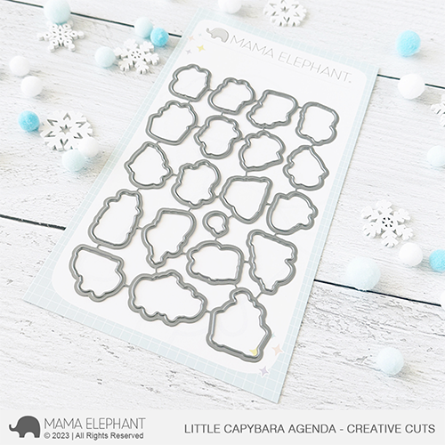 Mama Elephant - Little Capybara Agenda - Creative Cuts