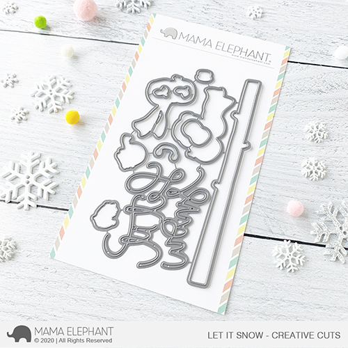Mama Elephant - Let It Snow - Creative Cuts