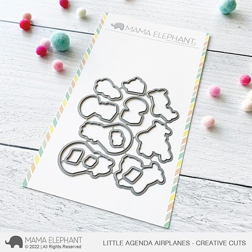 Mama Elephant - Little Agenda Airplanes - Creative Cuts