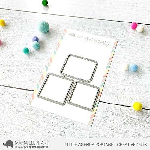 Mama Elephant - Little Agenda Postage - Creative Cuts