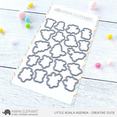 Mama Elephant - Little Koala Agenda - Creative Cuts