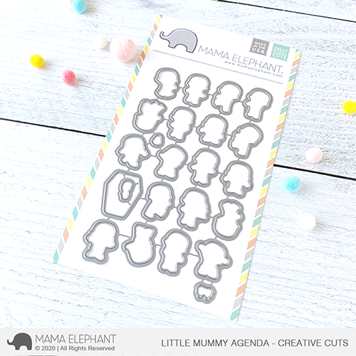 Mama Elephant - Little Mummy Agenda - Creative Cuts
