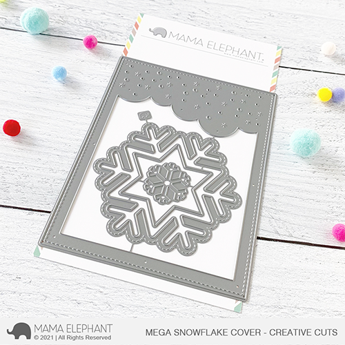 Mama Elephant - Mega Snowflake Cover - Creative Cuts