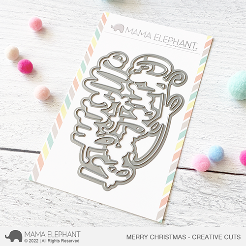 Mama Elephant - Merry Christmas Wishes - Creative Cuts
