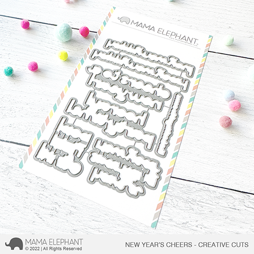 Mama Elephant - New Year's Cheers - Creative Cuts