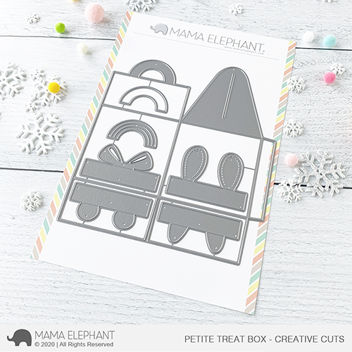 Mama Elephant - Petite Treat Box - Creative Cuts