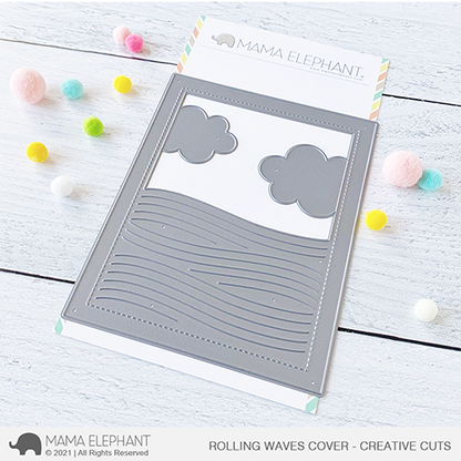 Mama Elephant - Rolling Waves Cover - Creative Cuts