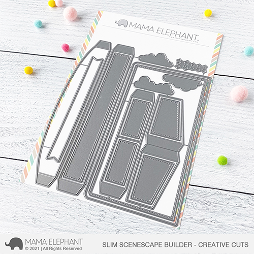 Mama Elephant - Slim Scenescape Builder - Creative Cuts