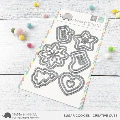 Mama Elephant - Sugar Cookies - Creative Cuts