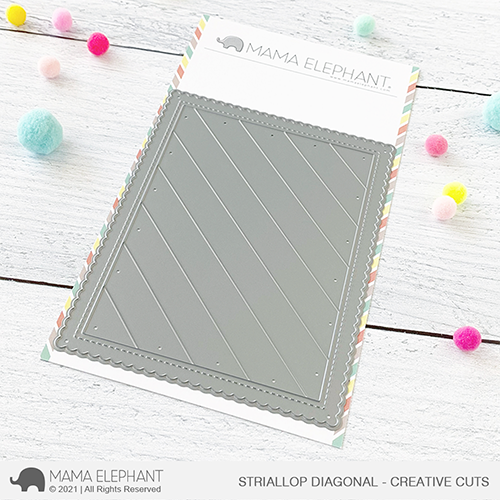 Mama Elephant - Striallop Diagonal - Creative Cuts
