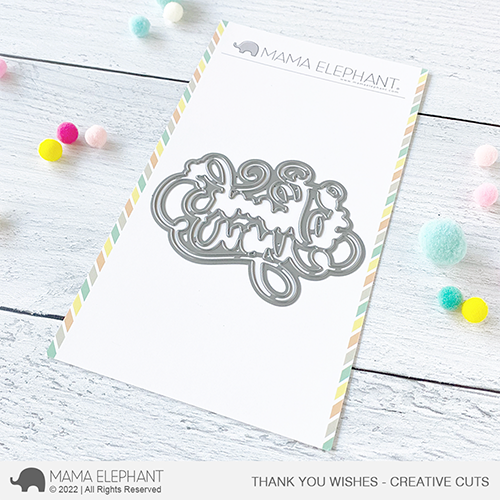 Mama Elephant - Thank You Wishes - Creative Cuts