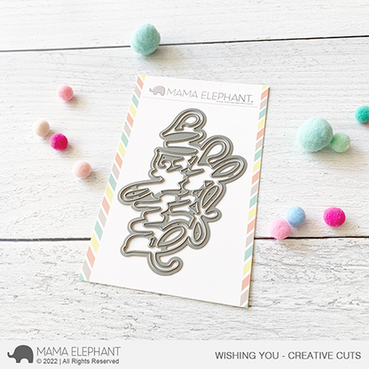 Mama Elephant - Wishing You - Creative Cuts