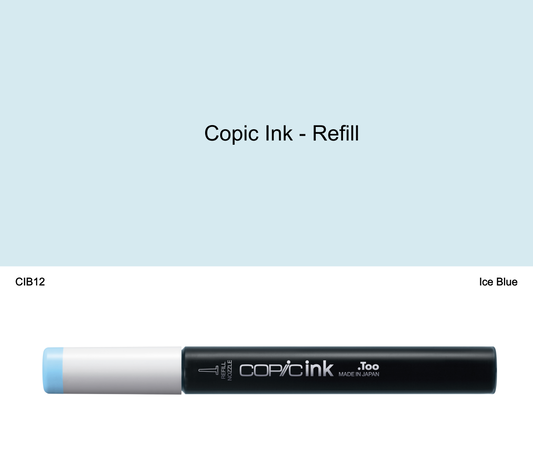 Copic Ink - B12 (Ice Blue)