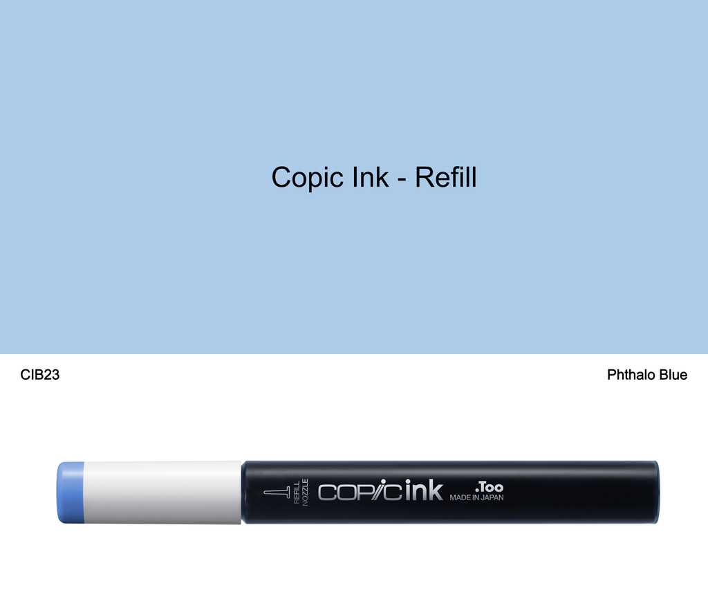 Copic Ink - B23 (Phthalo Blue)