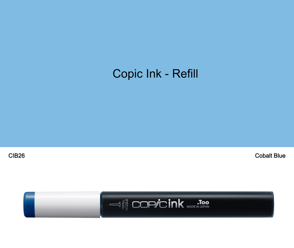 Copic Ink - B26 (Cobalt Blue)