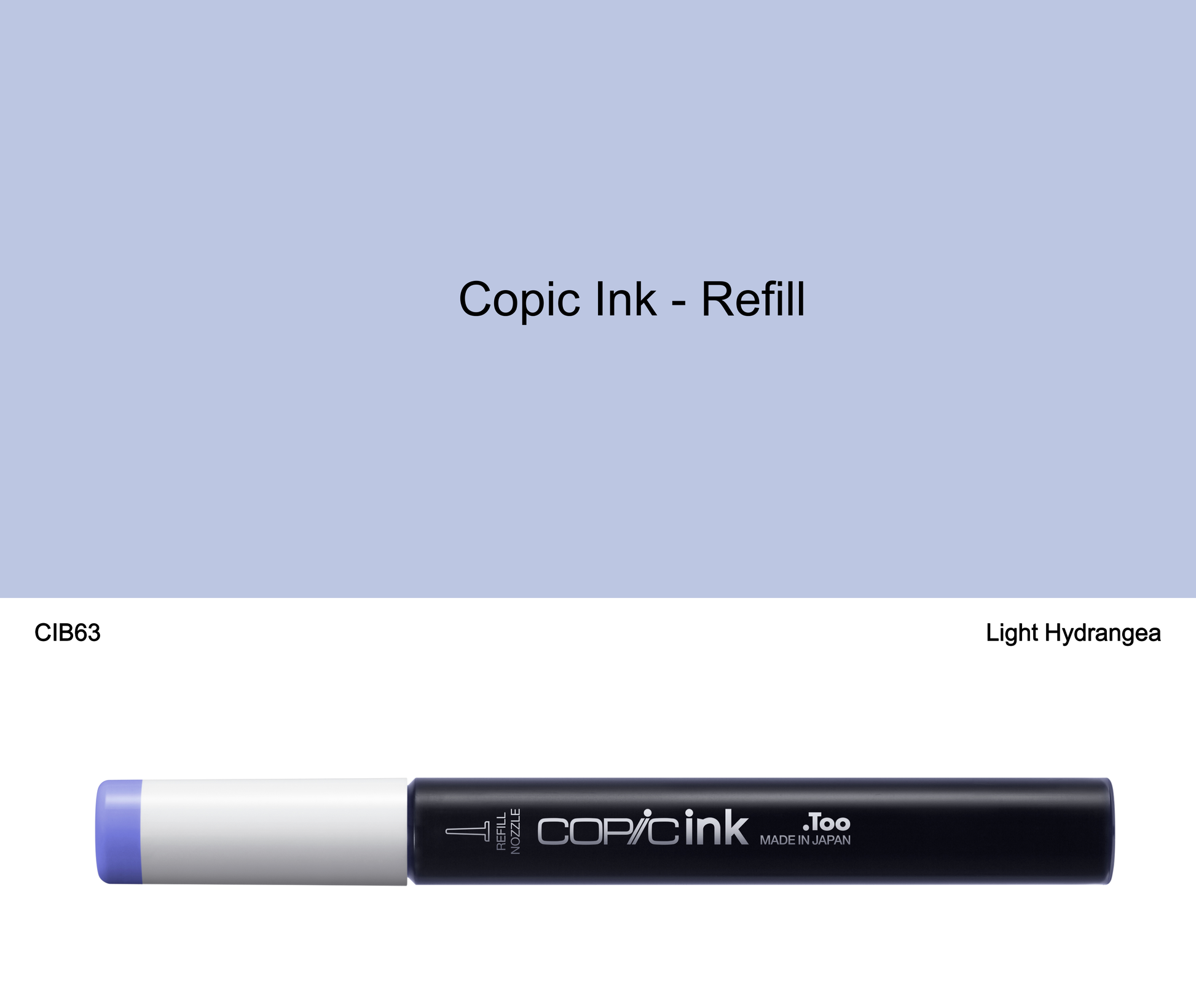 Copic Ink - B63 (Light Hydrangea)