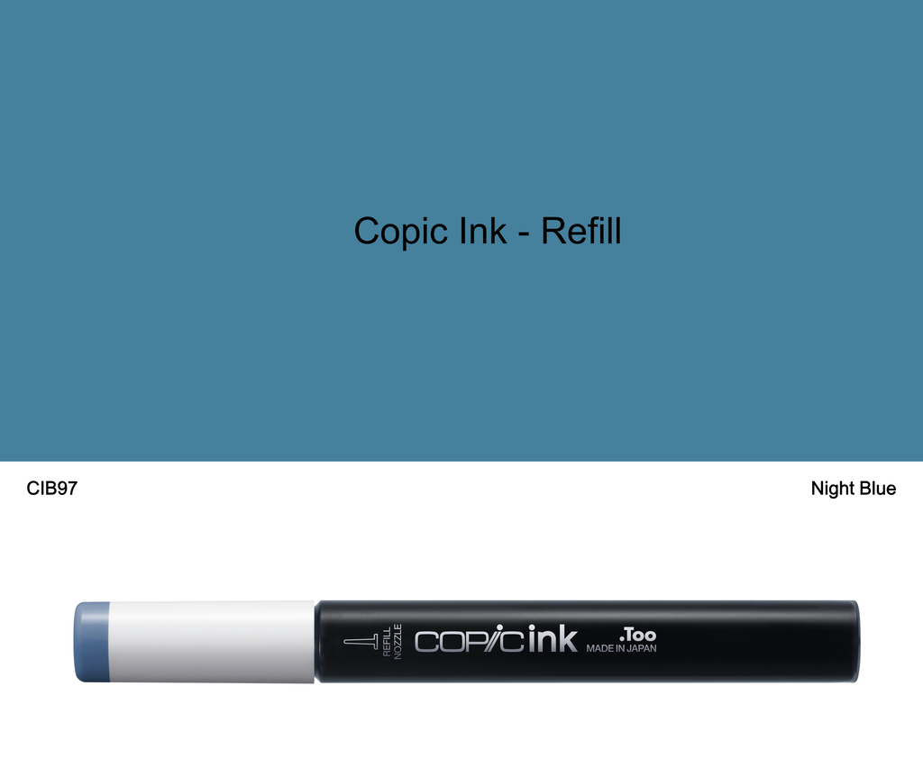 Copic Ink - B97 (Night Blue)