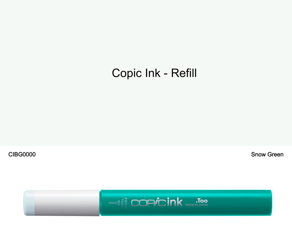 Copic Ink - BG0000 (Snow Green)