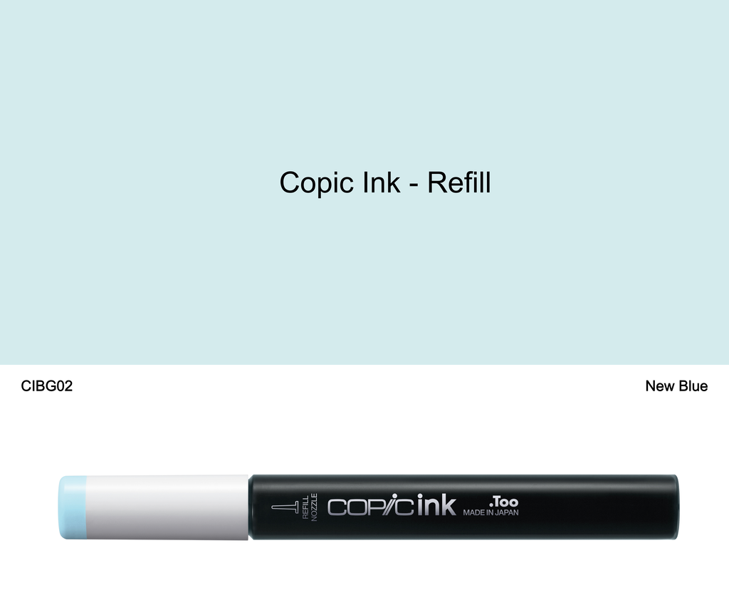 Copic Ink - BG02 (New Blue)