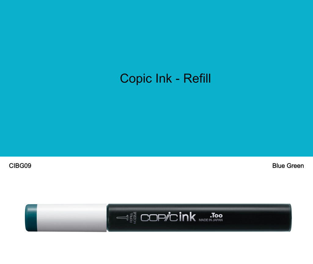 Copic Ink - BG09 (Blue Green)