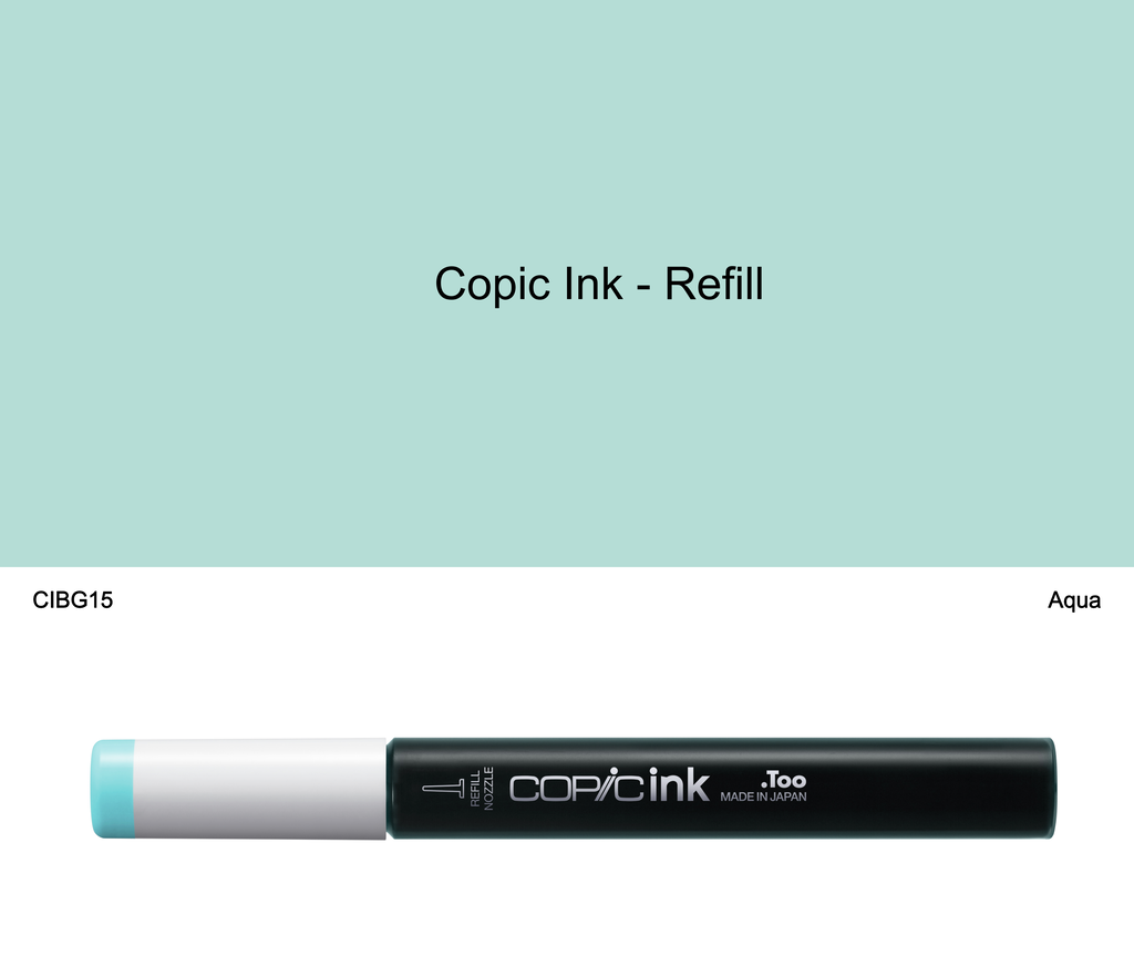 Copic Ink - BG15 (Aqua)
