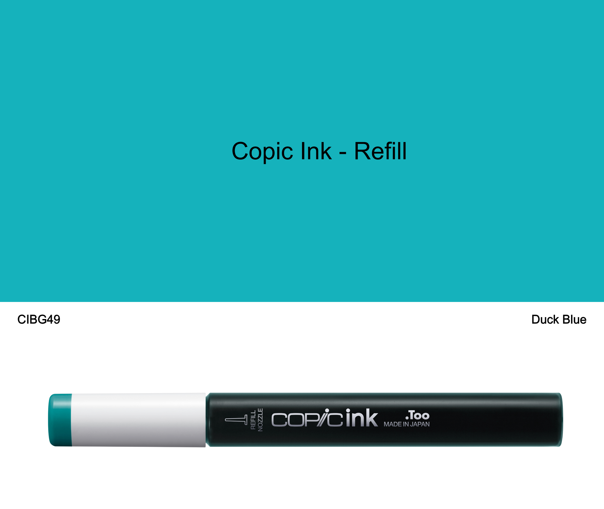 Copic Ink - BG49 (Duck Blue)