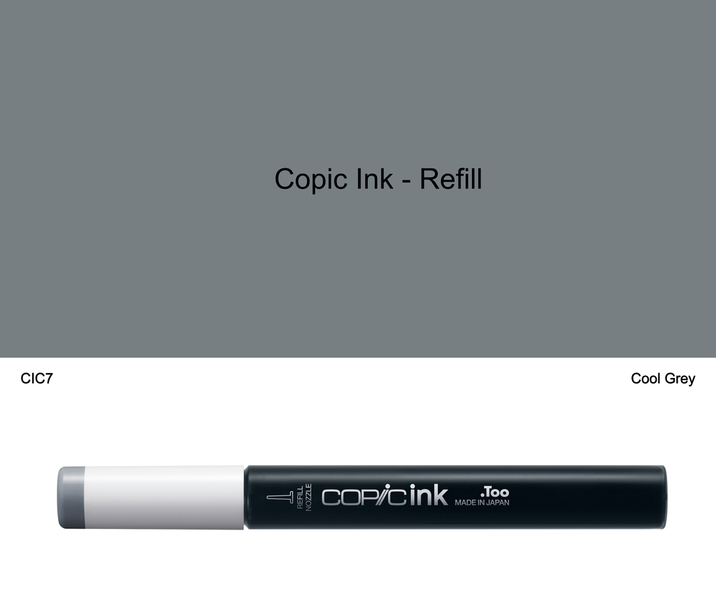 Copic Ink - C7 (Cool Grey)