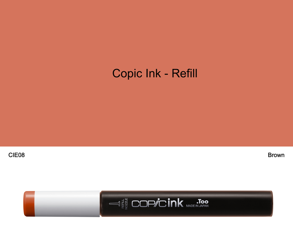 Copic Ink - E08 (Brown)