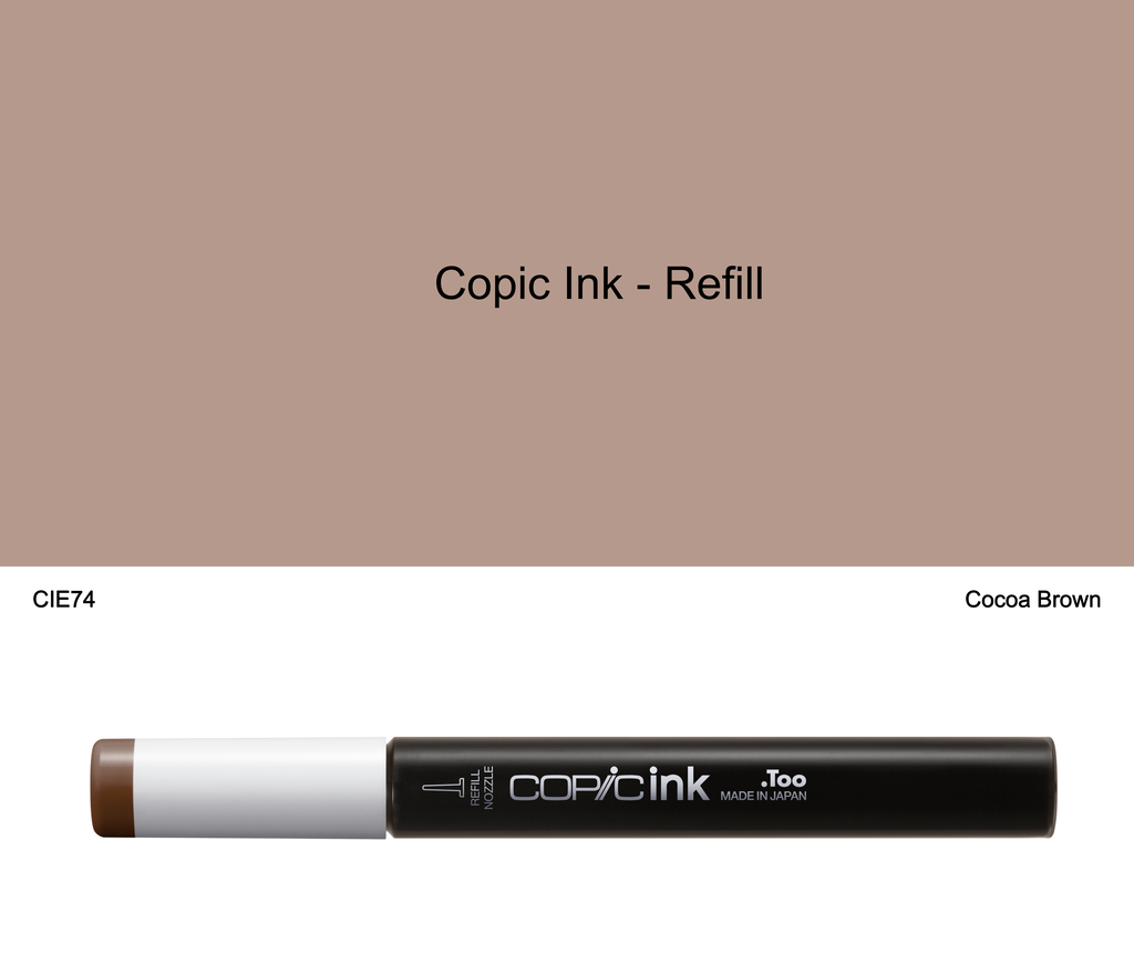 Copic Ink - E74 (Cocoa Brown)