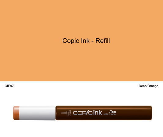 Copic Ink - E97 (Deep Orange)