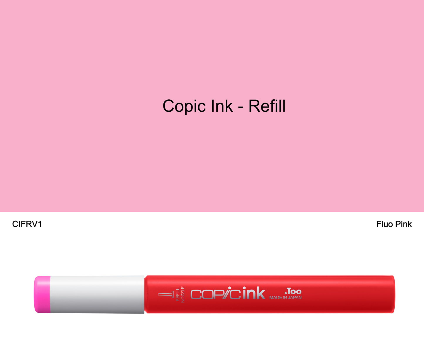 Copic Ink - FRV1 (Fluo Pink)