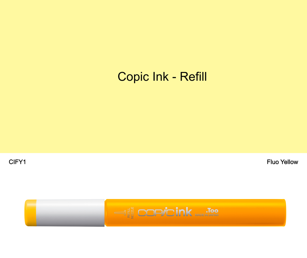 Copic Ink - FY1 (Fluo Yellow)