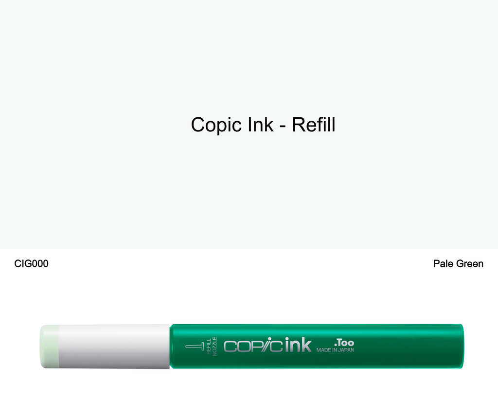 Copic Ink - G000 (Pale Green)