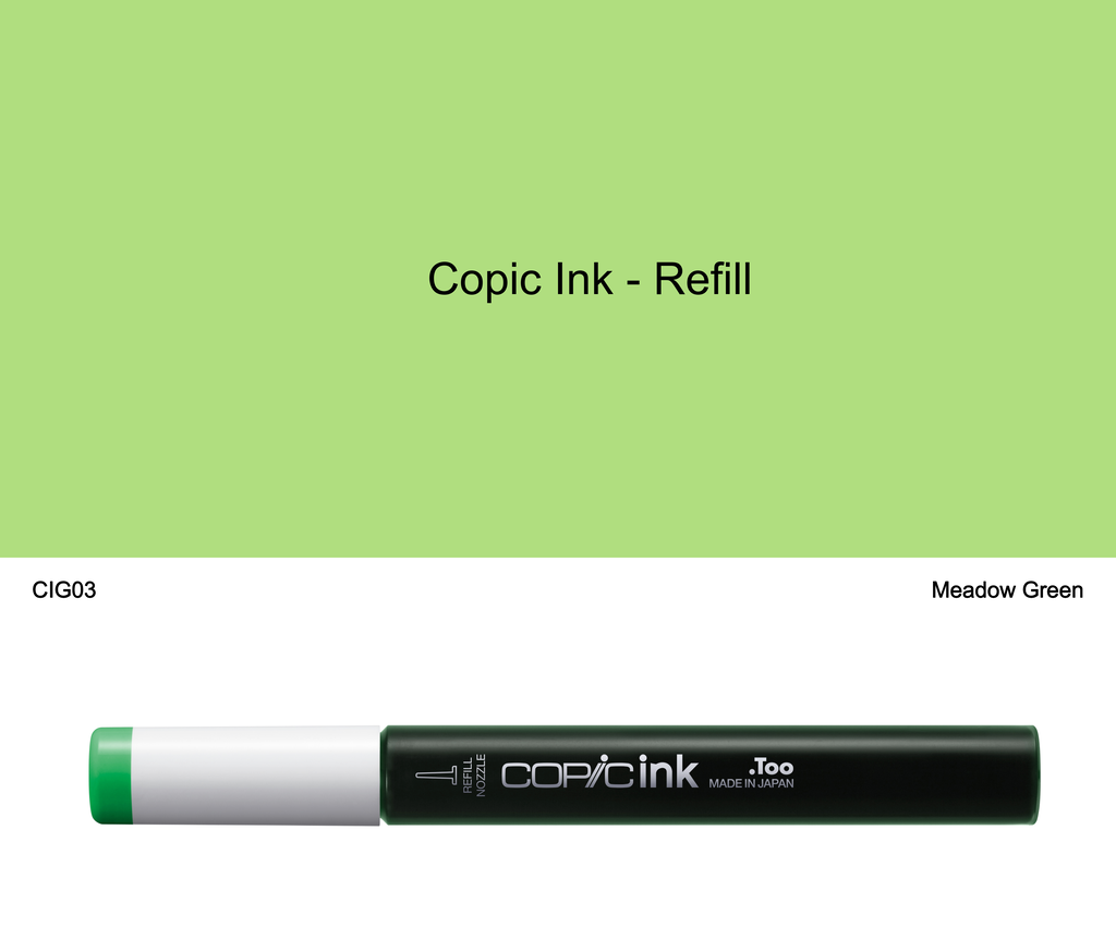 Copic Ink - G03 (Meadow Green)