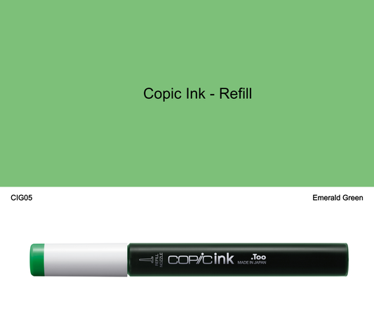 Copic Ink - G05 (Emerald Green)